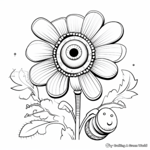 Fun and Learning with Pollen Tube Coloring Pages 3