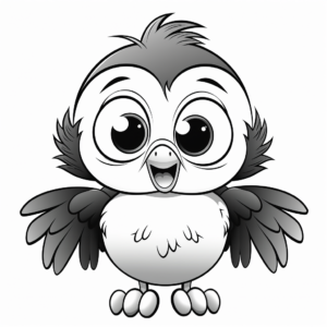 Fun and Simple Osprey Coloring Pages for Toddlers 2