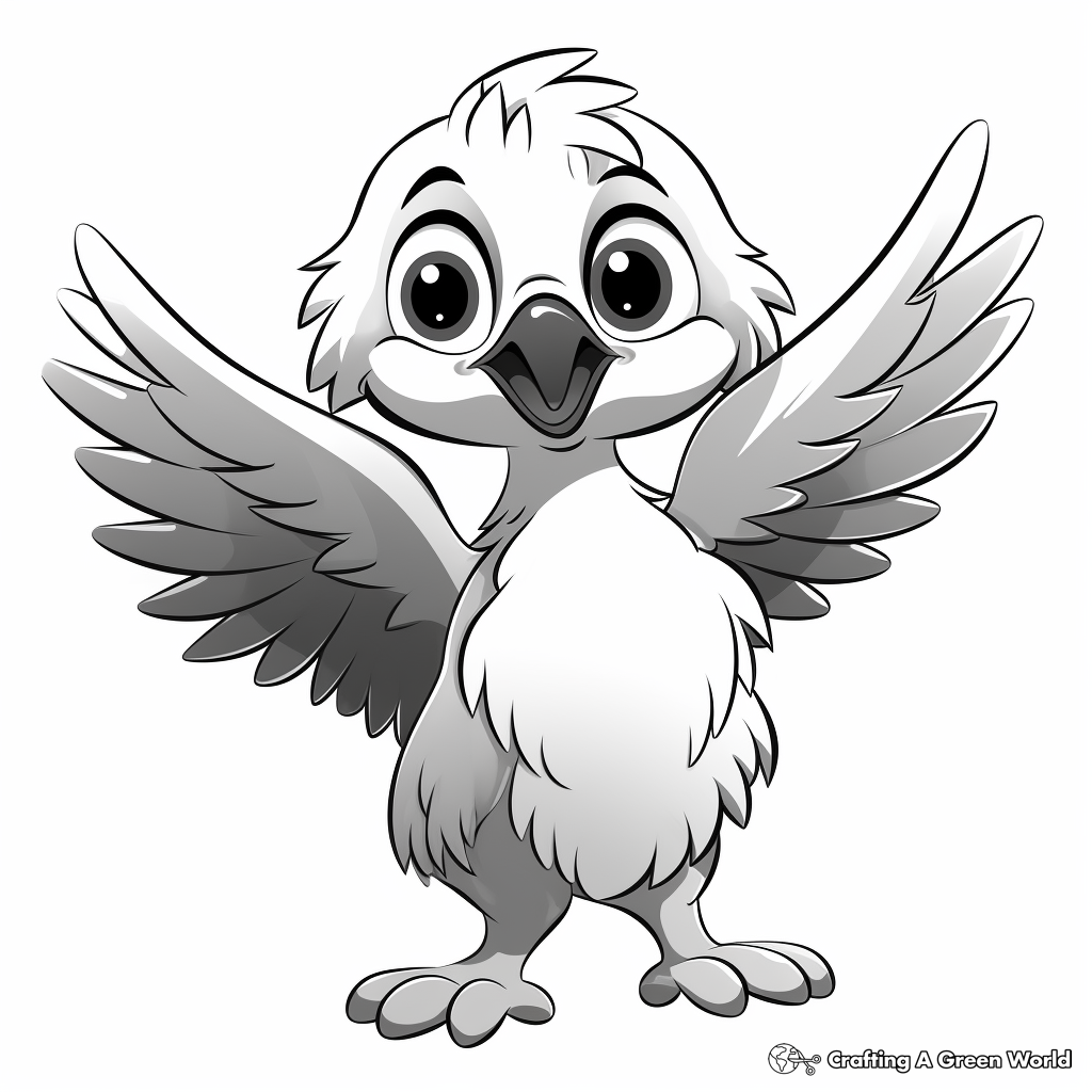 Fun and Simple Osprey Coloring Pages for Toddlers 3