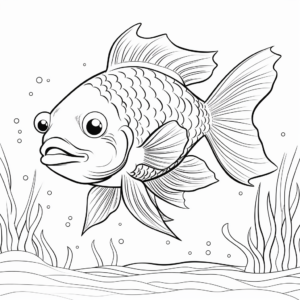 Fun Clownfish Coloring Pages for Kids 2