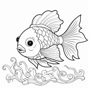 Fun Clownfish Coloring Pages for Kids 3