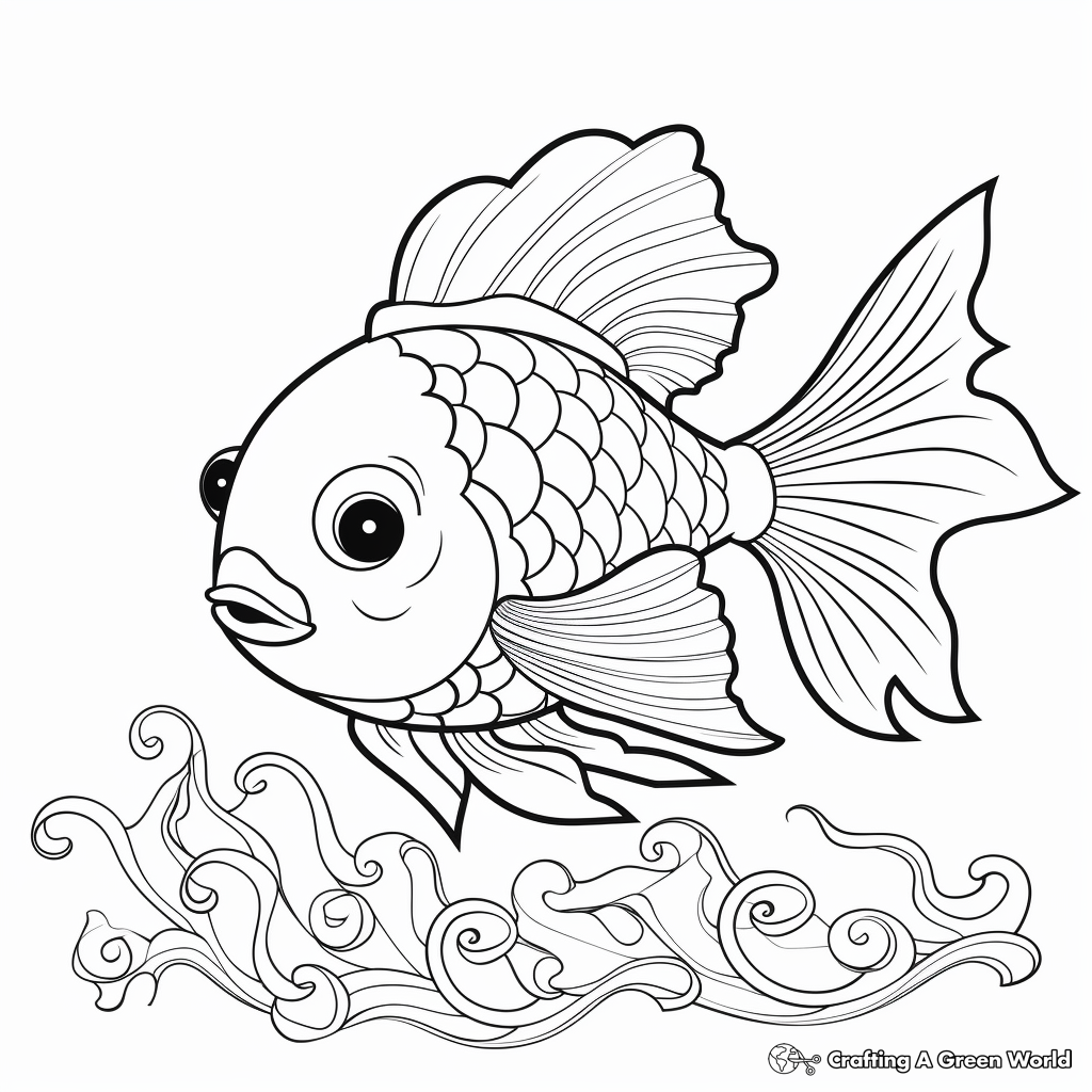 Fun Clownfish Coloring Pages for Kids 3