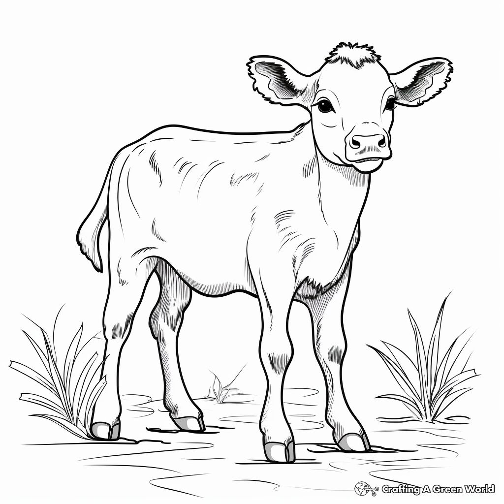 Fun Farm Animal Coloring Pages 4