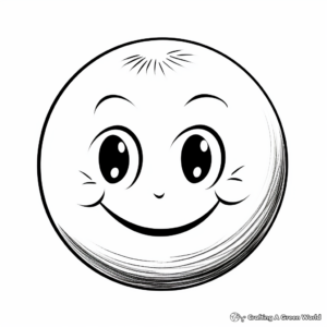 Fun for Kids: Smiley Face Nose Coloring Pages 4