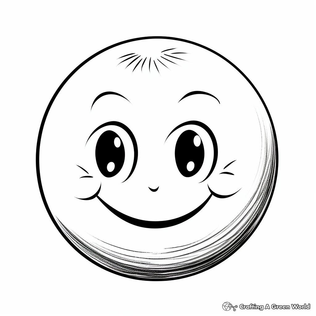 Fun for Kids: Smiley Face Nose Coloring Pages 4