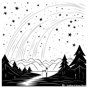 Fun Little Dipper Constellation Coloring Pages 2