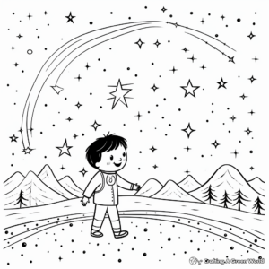 Fun Little Dipper Constellation Coloring Pages 3