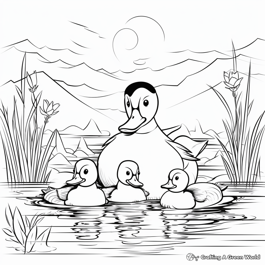 Fun Penguin Coloring Pages for Children 2