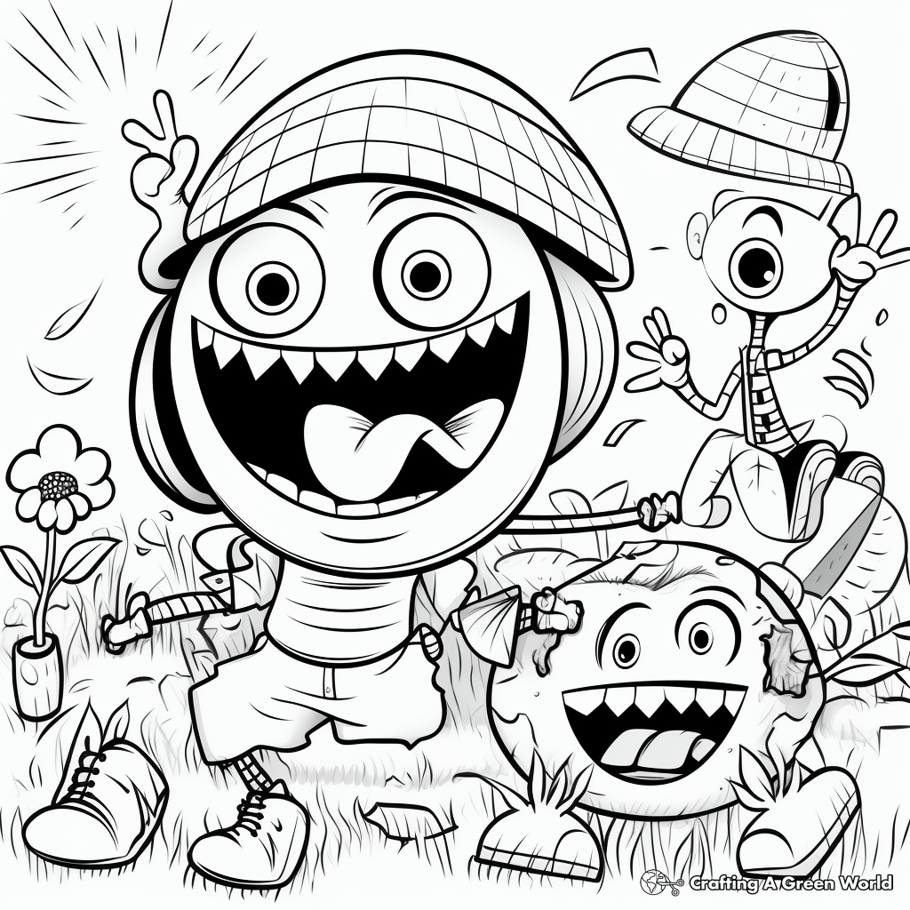 Funny April Fools Jokes Coloring Pages 1