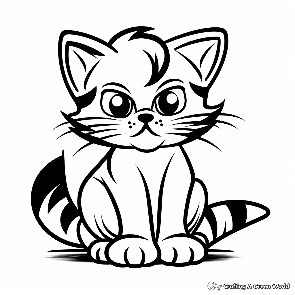 Funny Garfield Coloring Pages for Children 2
