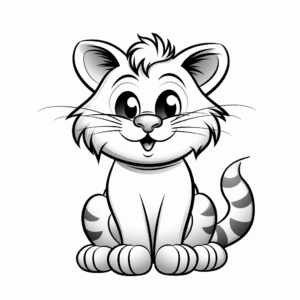 Funny Garfield Coloring Pages for Children 3