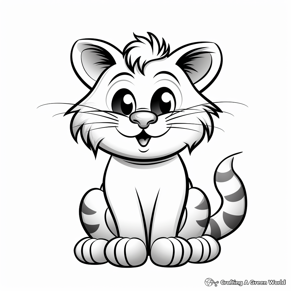 Funny Garfield Coloring Pages for Children 3