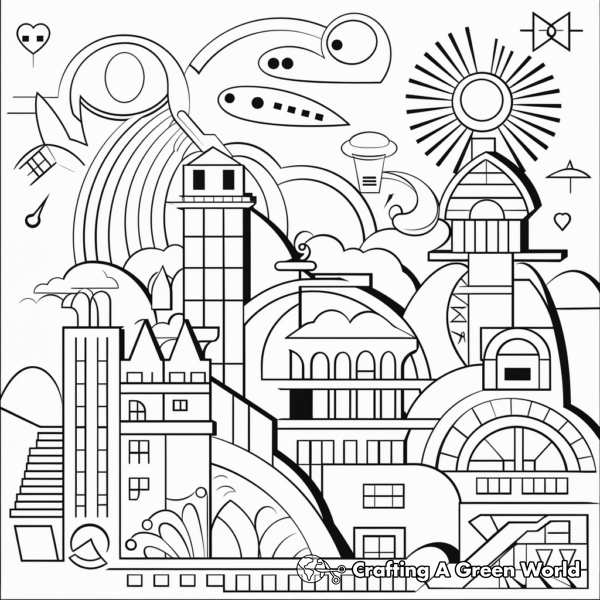Geometric Vector Coloring Pages 1