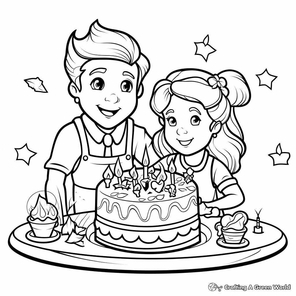 Golden Jubilee Anniversary Coloring Pages 2