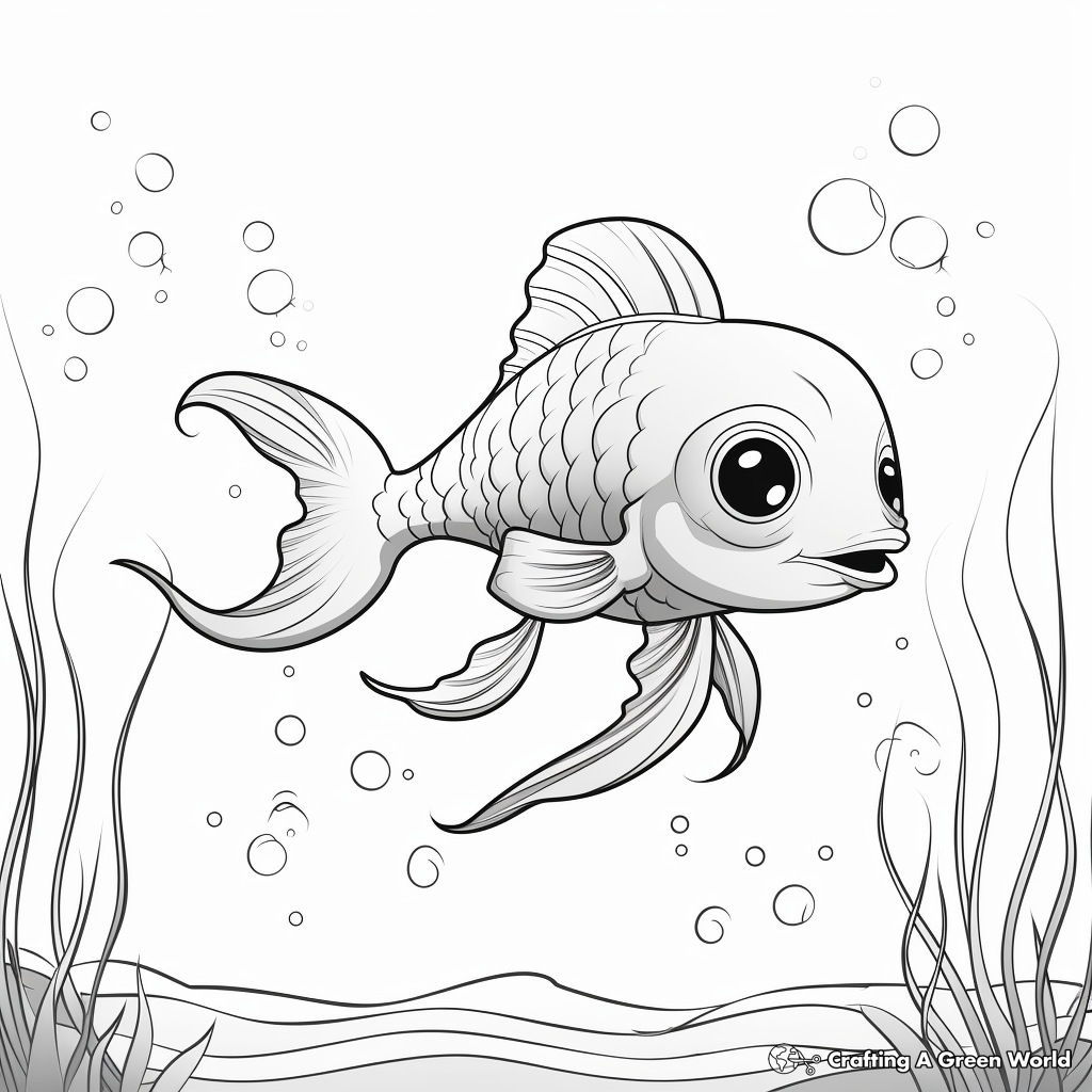 Greater Siren Salamander Coloring Pages 1