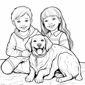 Guardian Angels of Animal Shelters Coloring Sheets 3