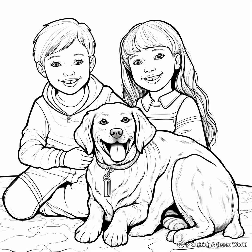 Guardian Angels of Animal Shelters Coloring Sheets 3