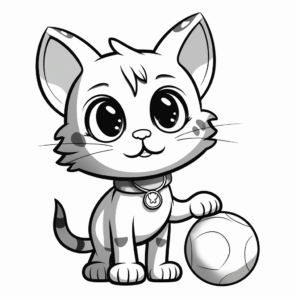Gumball from The Amazing World of Gumball Coloring Pages 1