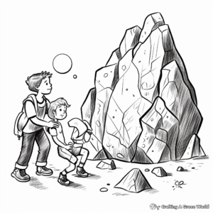 H2: Basalt Stone Coloring Pages for Budding Geologists 2