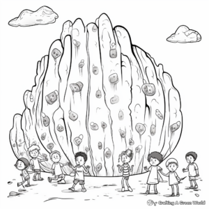 H2: Children's Dolomite Rock Coloring Pages 3