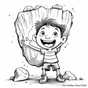 H2: Gypsum Rock Coloring Pages for Kids 1