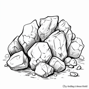 H2: Igneous Rock Coloring Pages 1