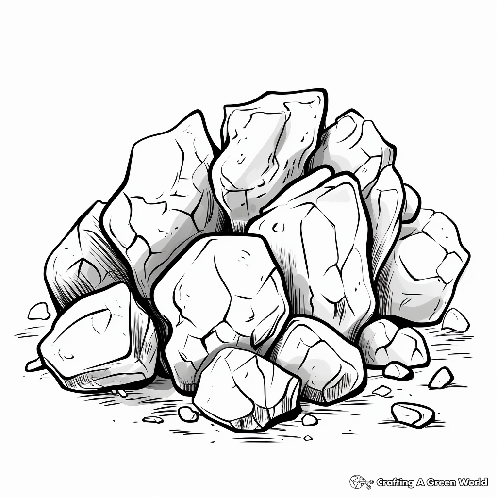 H2: Igneous Rock Coloring Pages 1