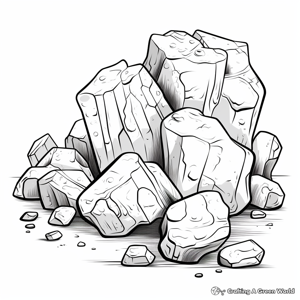 H2: Igneous Rock Coloring Pages 2