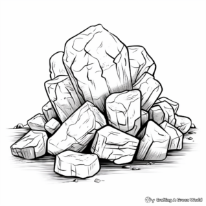 H2: Metamorphic Rock Coloring Pages 2