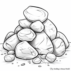 H2: Realistic Marble Stone Coloring Pages for All Ages 4