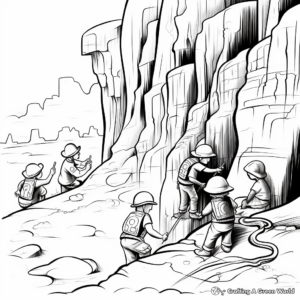 H2: Sandstone Coloring Pages for Rock Enthusiasts 3