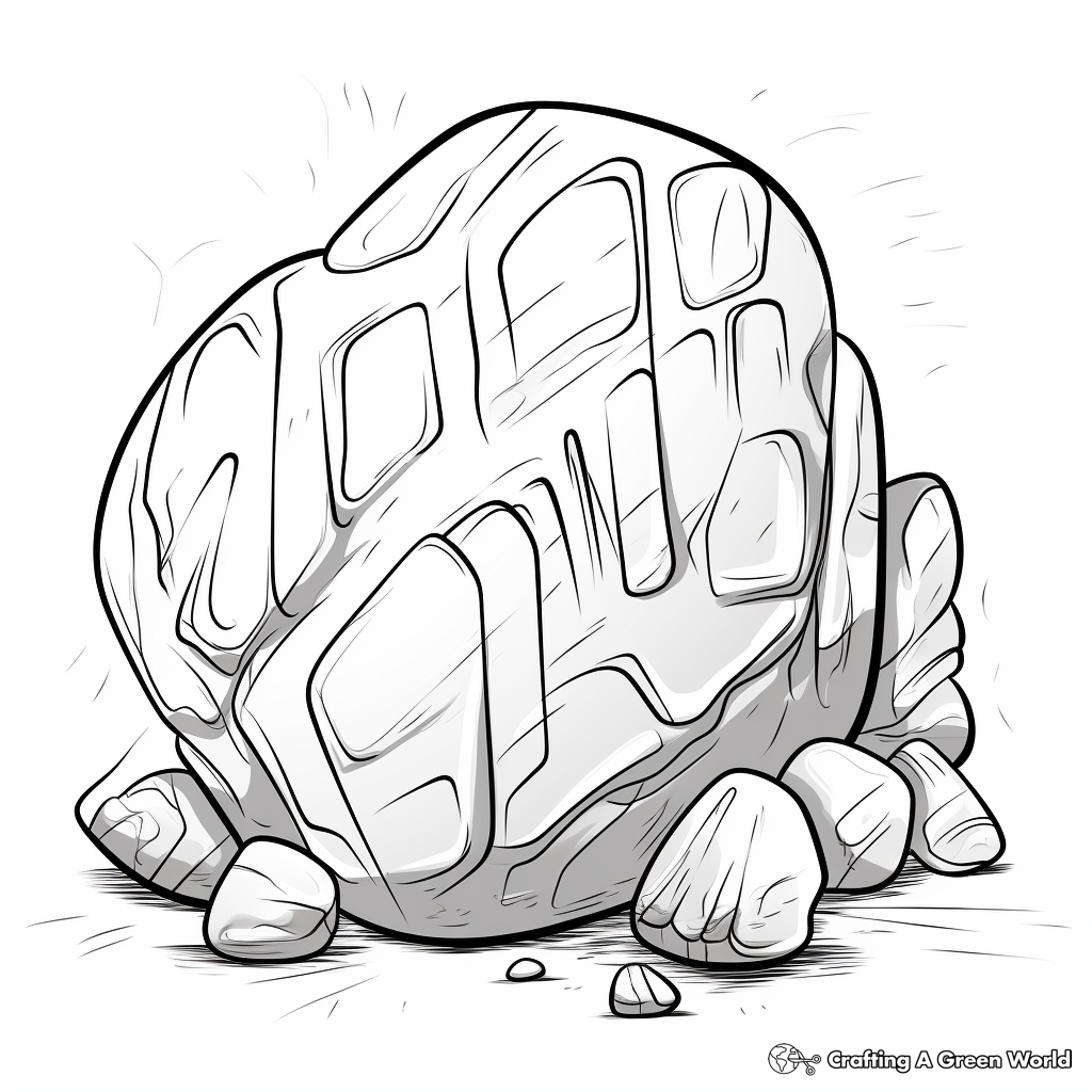H2: Sedimentary Rock Coloring Pages 4