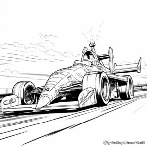 High Speed F18 Coloring Pages for Kids 2