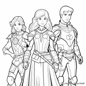 Historical Heroes: Printable History-Themed Coloring Pages 2