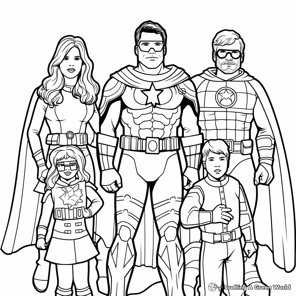 Historical Heroes: Printable History-Themed Coloring Pages 4