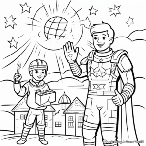 History of April Fools Day Coloring Pages 1