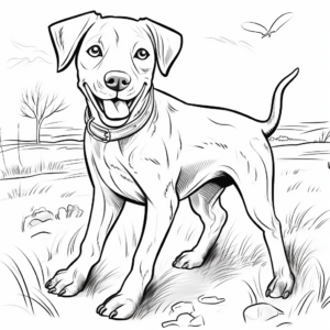 Hopeful Adoptable Pets Coloring Pages 2