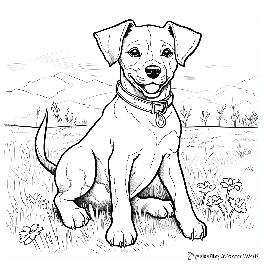 Hopeful Adoptable Pets Coloring Pages 3