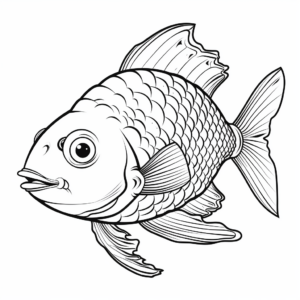 Innovative Longear Sunfish Coloring Pages 3