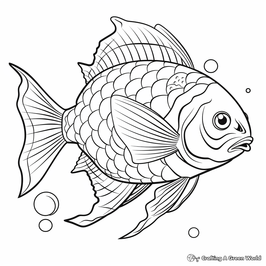 Innovative Longear Sunfish Coloring Pages 4
