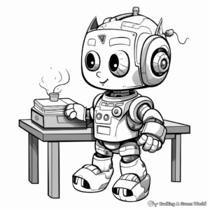 Innovative Medical Robot Coloring Pages 3