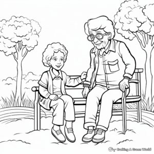Inspiring Kindness Through Coloring Pages for Seniors 1