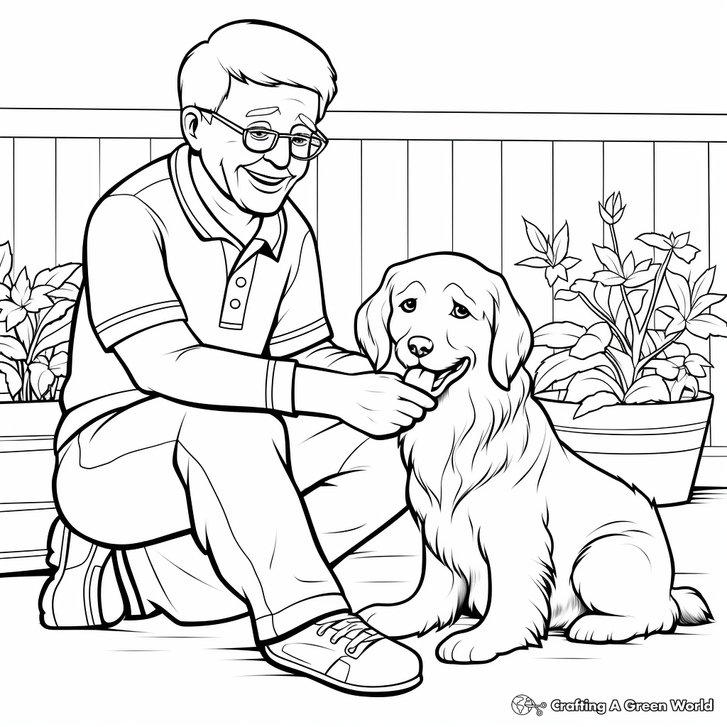Inspiring Kindness Through Coloring Pages for Seniors 3