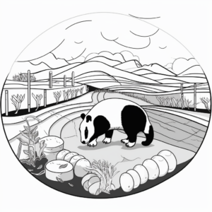 Interactive Badger Life Cycle Coloring Pages 2