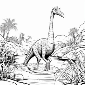 Interactive Corythosaurus Coloring Pages 3