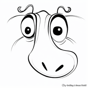 Interactive Pig Nose Coloring Pages 4