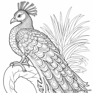 Intricate Blue Jay Coloring Pages for Adults 2