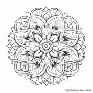 Intricate Mandala Coloring Sheets for Adults 1