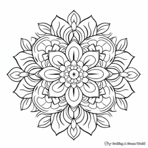 Intricate Mandala Coloring Sheets for Adults 2