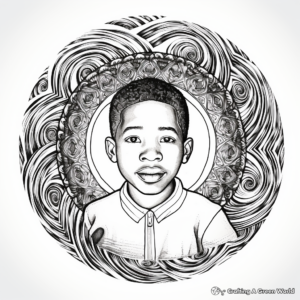 Intricate Mandela Magic Theme Coloring Pages 2